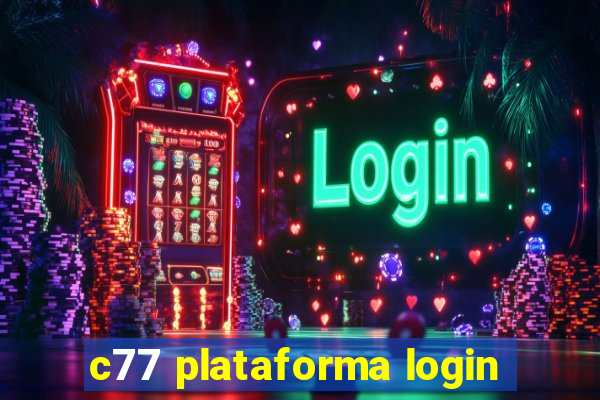 c77 plataforma login